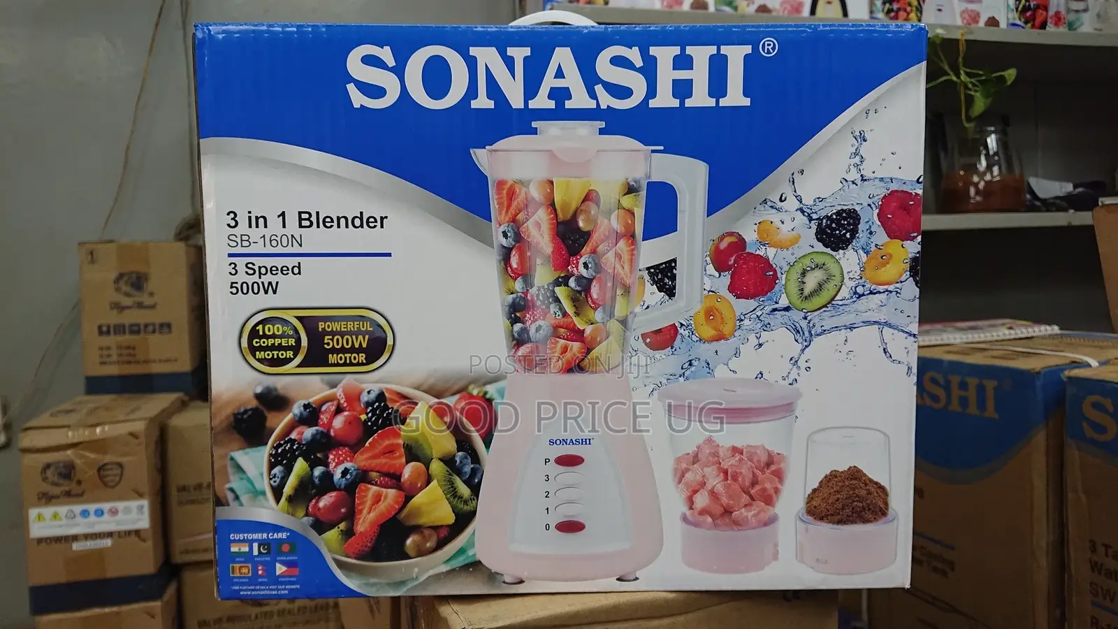 SONASHI 3n1 Blender SB-160N