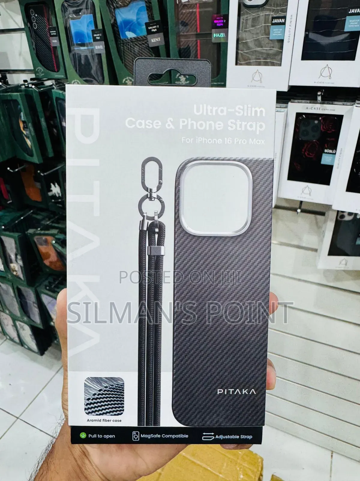 Pitaka Ultra Slim Grip Case for iPhone 16 PRO