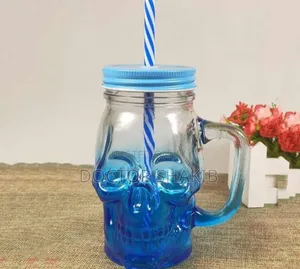 New Unique Juice Glass Jar