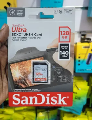 128gb SD Card/Camera Card 128gb