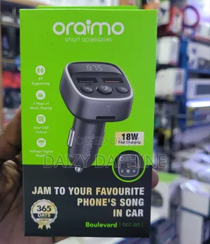 Oraimo FM Wireless Car Kit/ Bluetooth FM Car Modulator