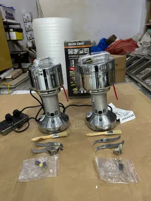 Silver Crest Powder Grinder
