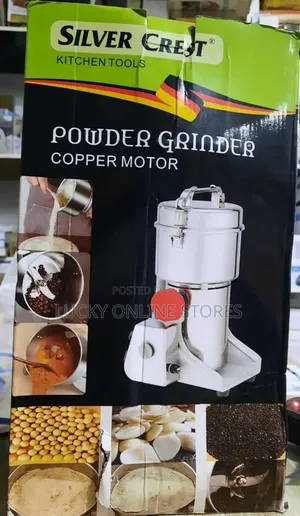 Silver Crest Powder Grinder