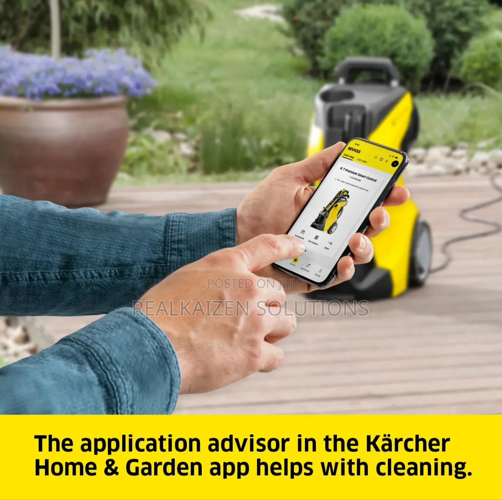 German KÄRCHER Powercontrol Electric High Pressure Washer