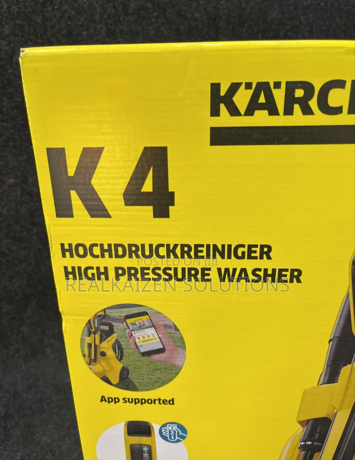 German KÄRCHER Powercontrol Electric High Pressure Washer