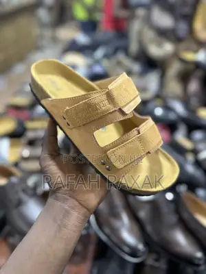 Original Brown Leather Birkenstock Arizona Two Strap Sandal