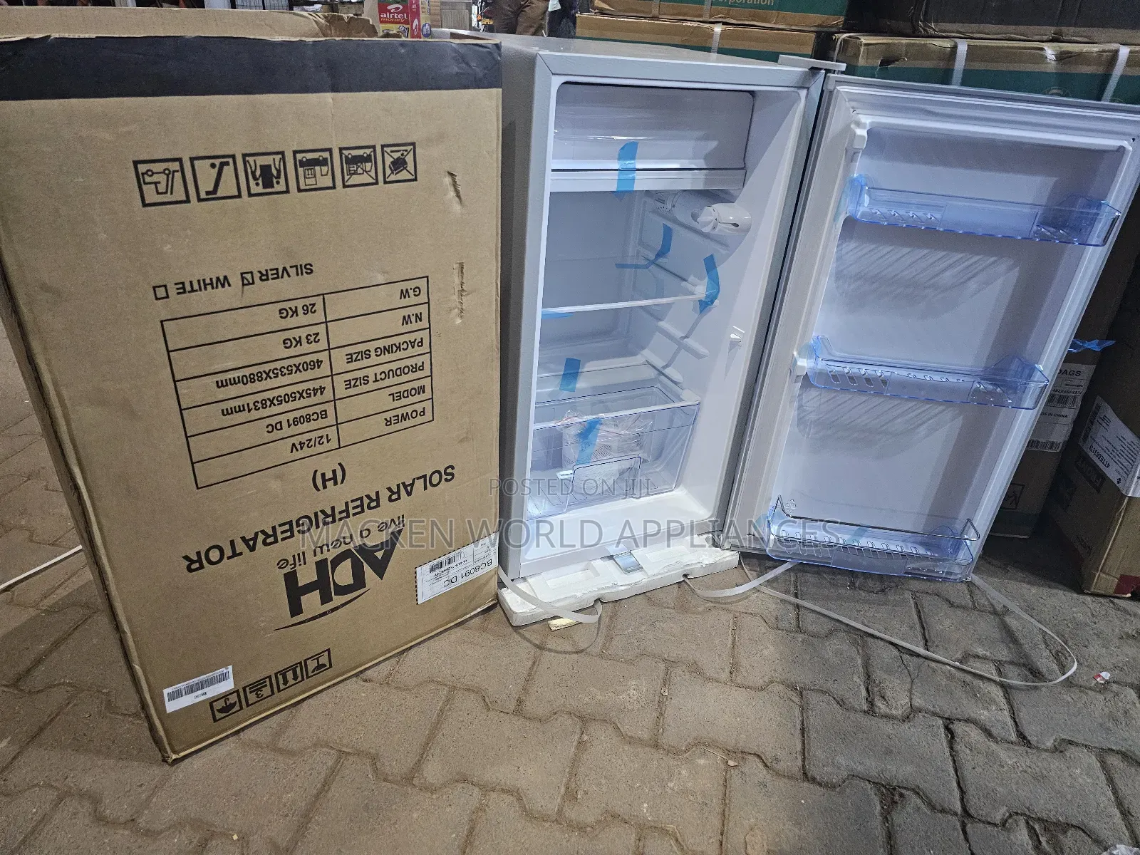 Adh Solar Fridge 120 Liters Original