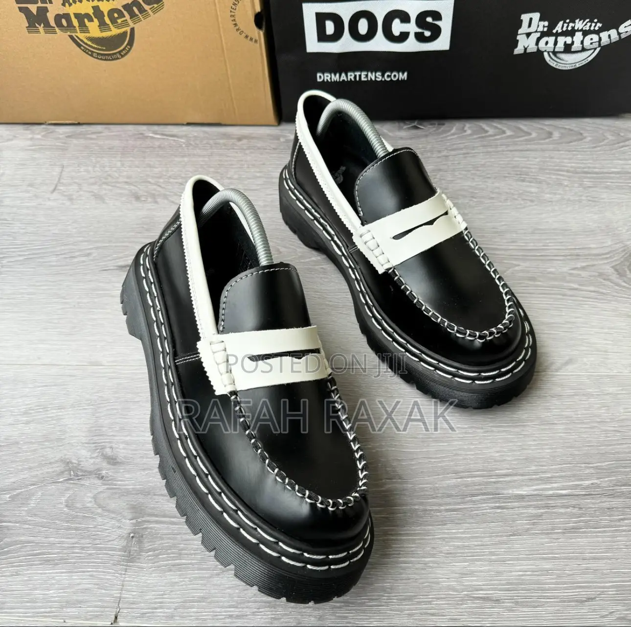 Original Dr.Martens Penton Bex Contrast Low Loafer Shoes