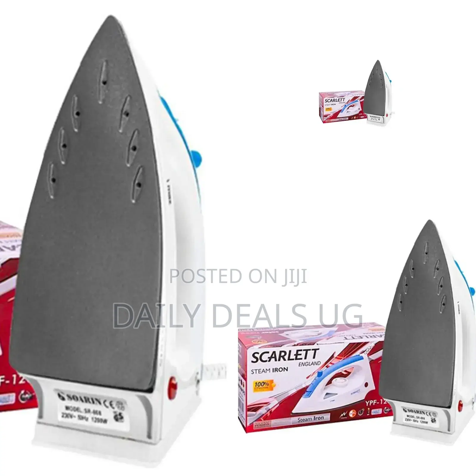Electric Scarlett Steam Iron