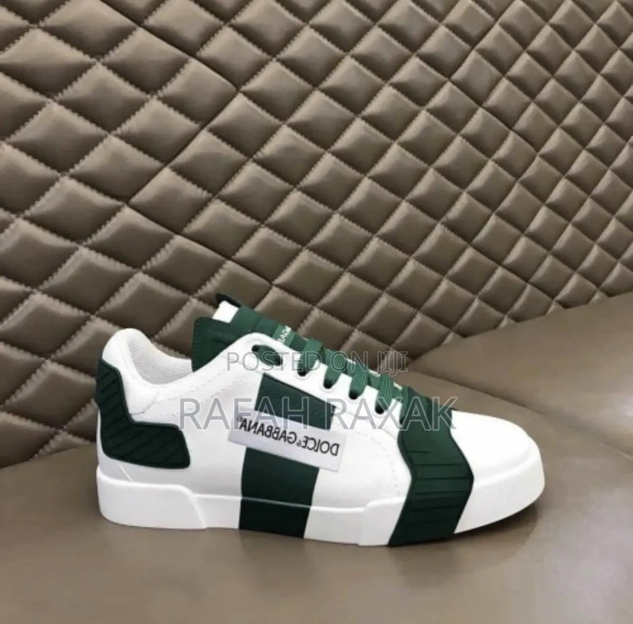 Dolce Gabbana Premium Leather Casual Sneakers