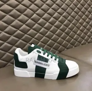 Dolce Gabbana Premium Leather Casual Sneakers