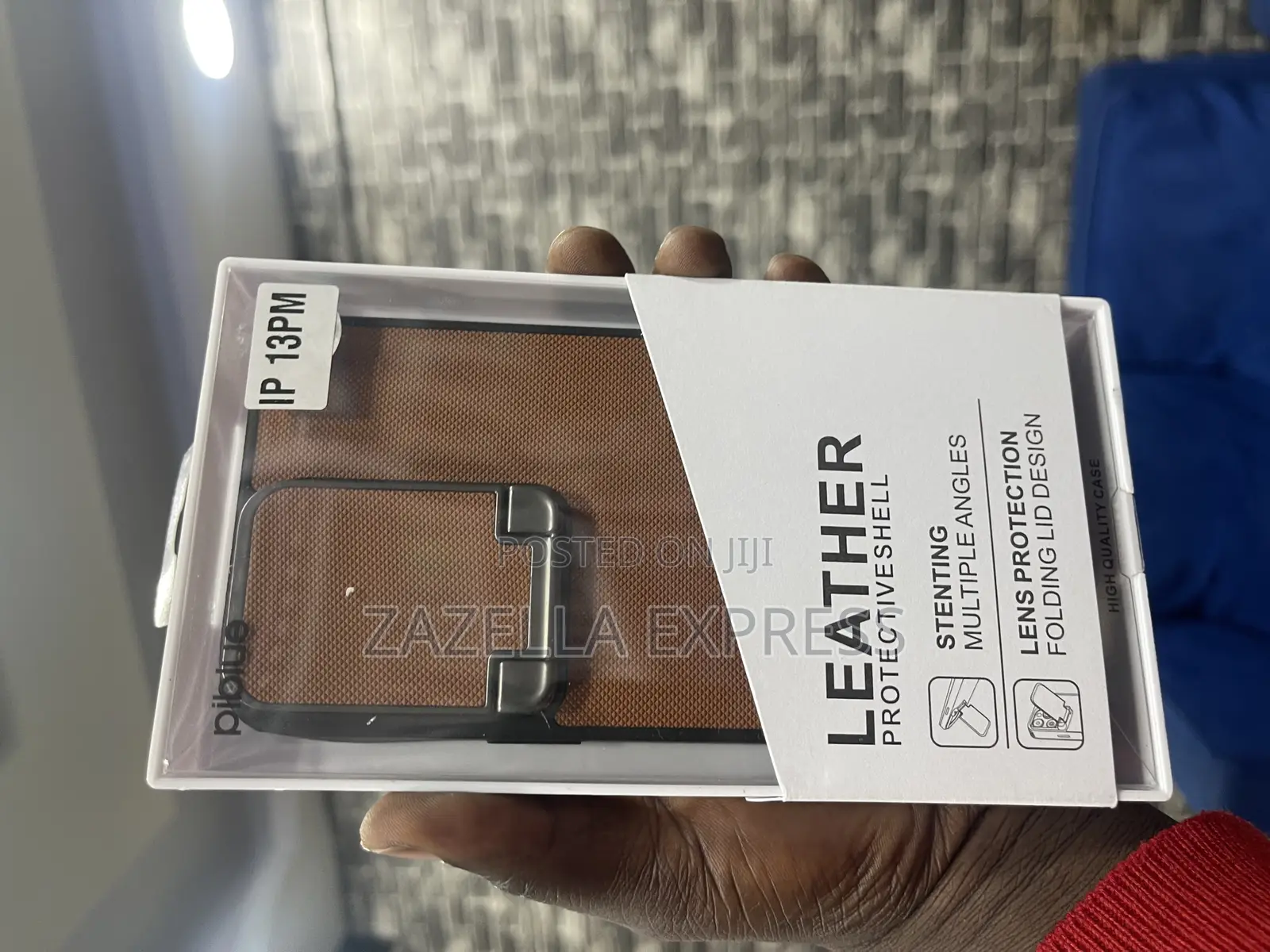 iPhone 13 Promax Leathershell Cover