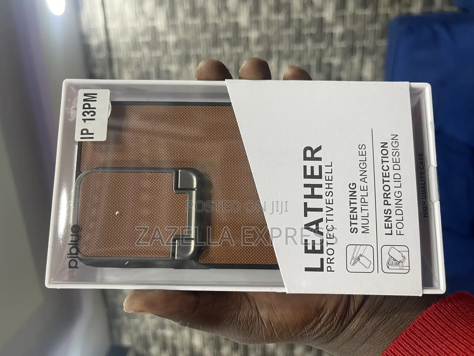 iPhone 13 Promax Leathershell Cover