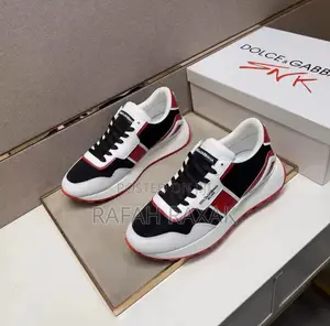 Original White/Black/Red Dolce Gabbana Luxury Sneaker