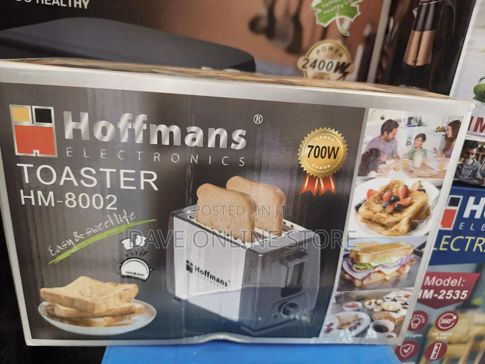 Hoffmans 2 Slice Bread Toaster