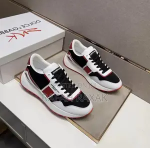 Original White/Black/Red Dolce Gabbana Luxury Sneaker