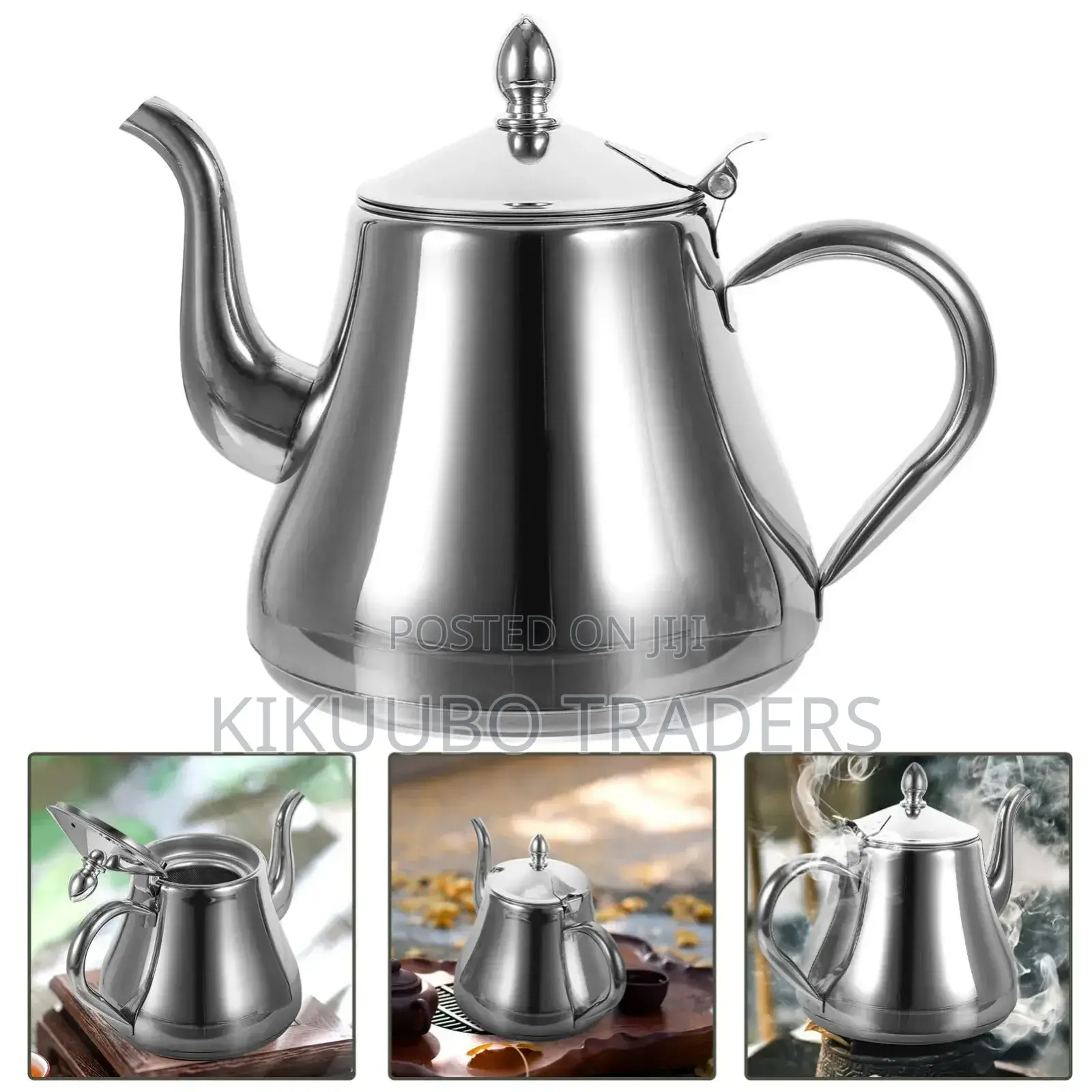 Stainless Steel Restaurant Hotel Bar Tea Pot