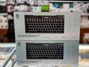 Unique Green Lion Transparent Keyboard