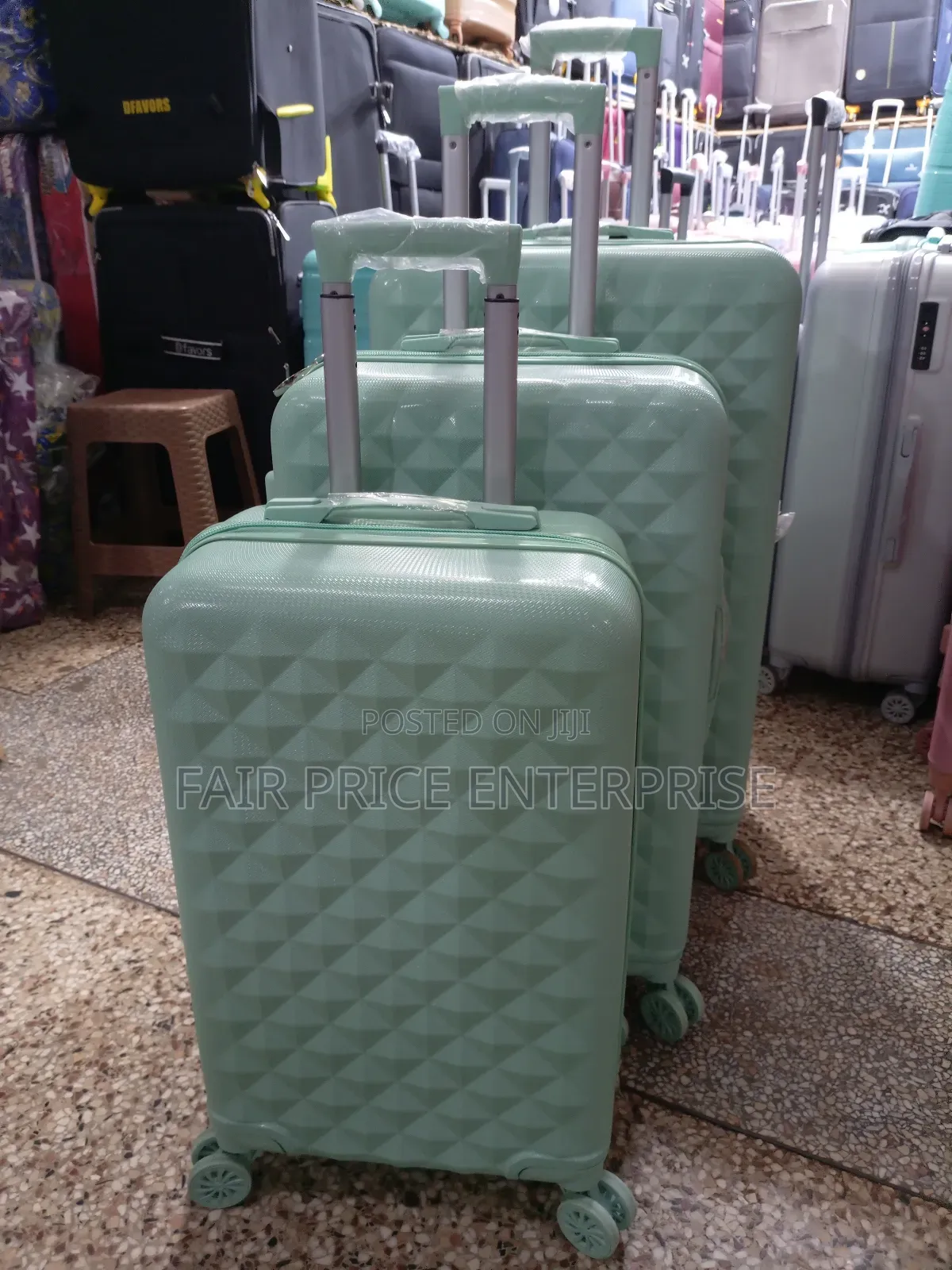 Plastic Suitcases With 3pcs