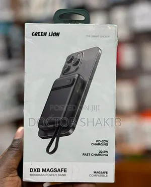 Brand New Green Lion DXB Magsafe 10,000mah