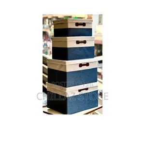 4 PCS Foldable Storage Boxes.