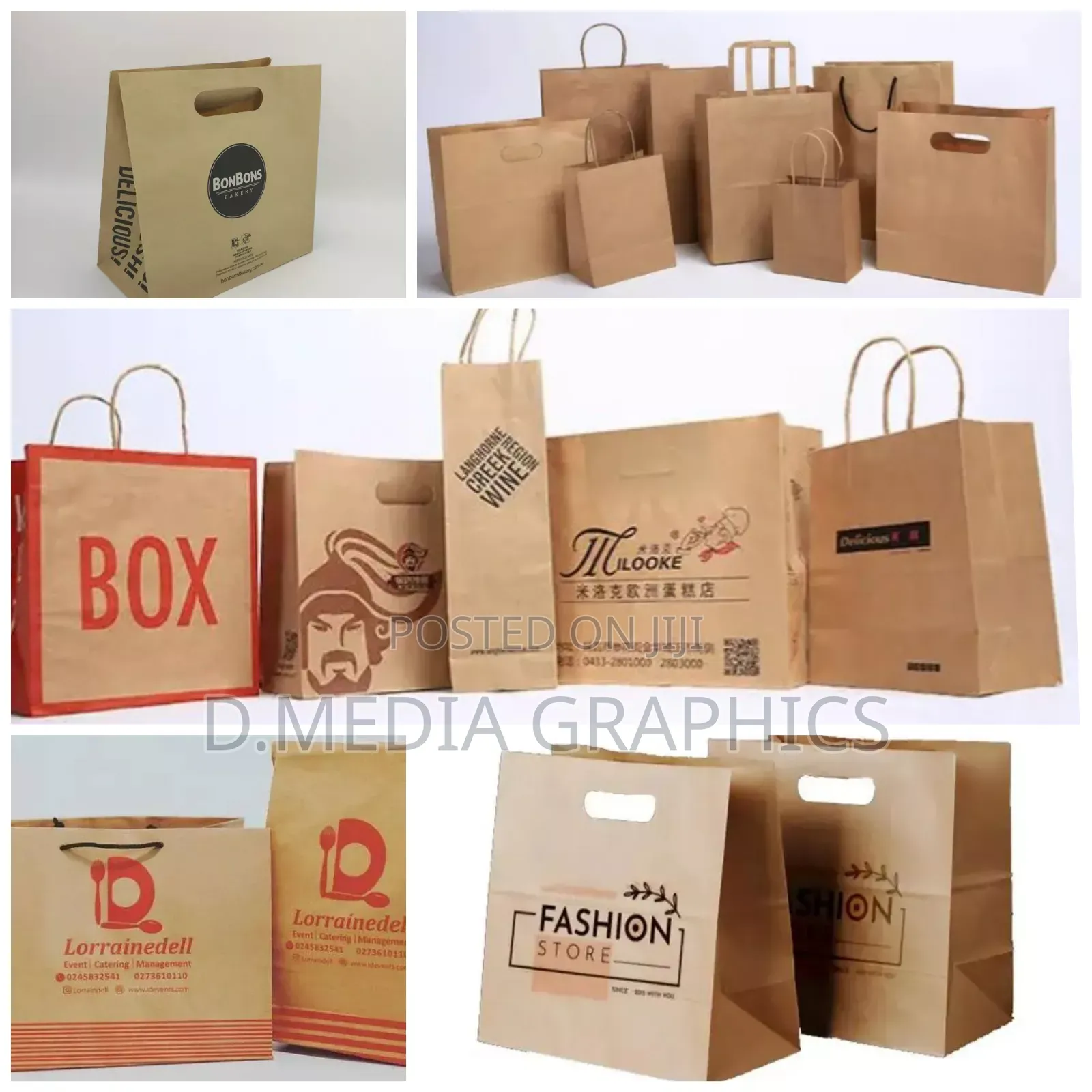Customized Branded Paper Bags