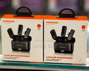 Original Porodo Lavalier Microphones