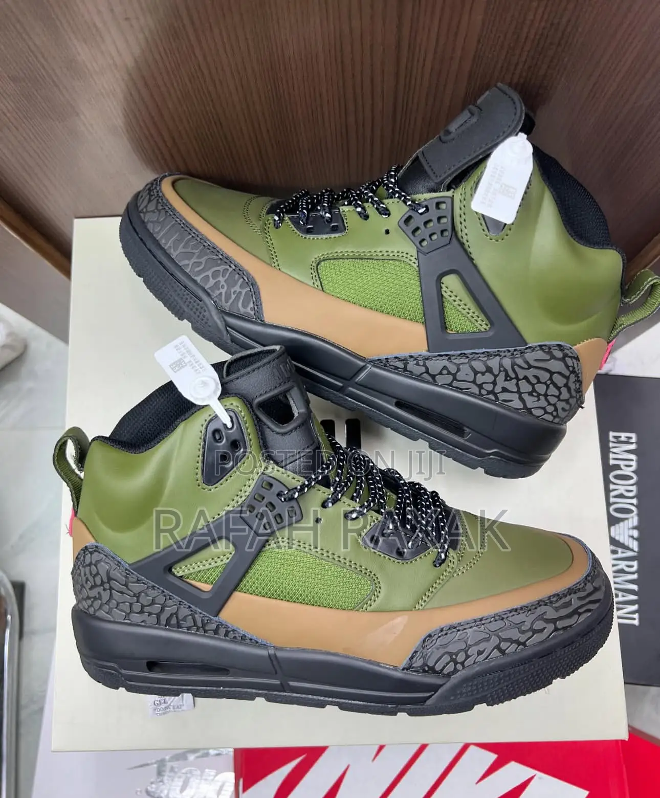 Original Air Jordan Spizike Winterized Gs Sneakers
