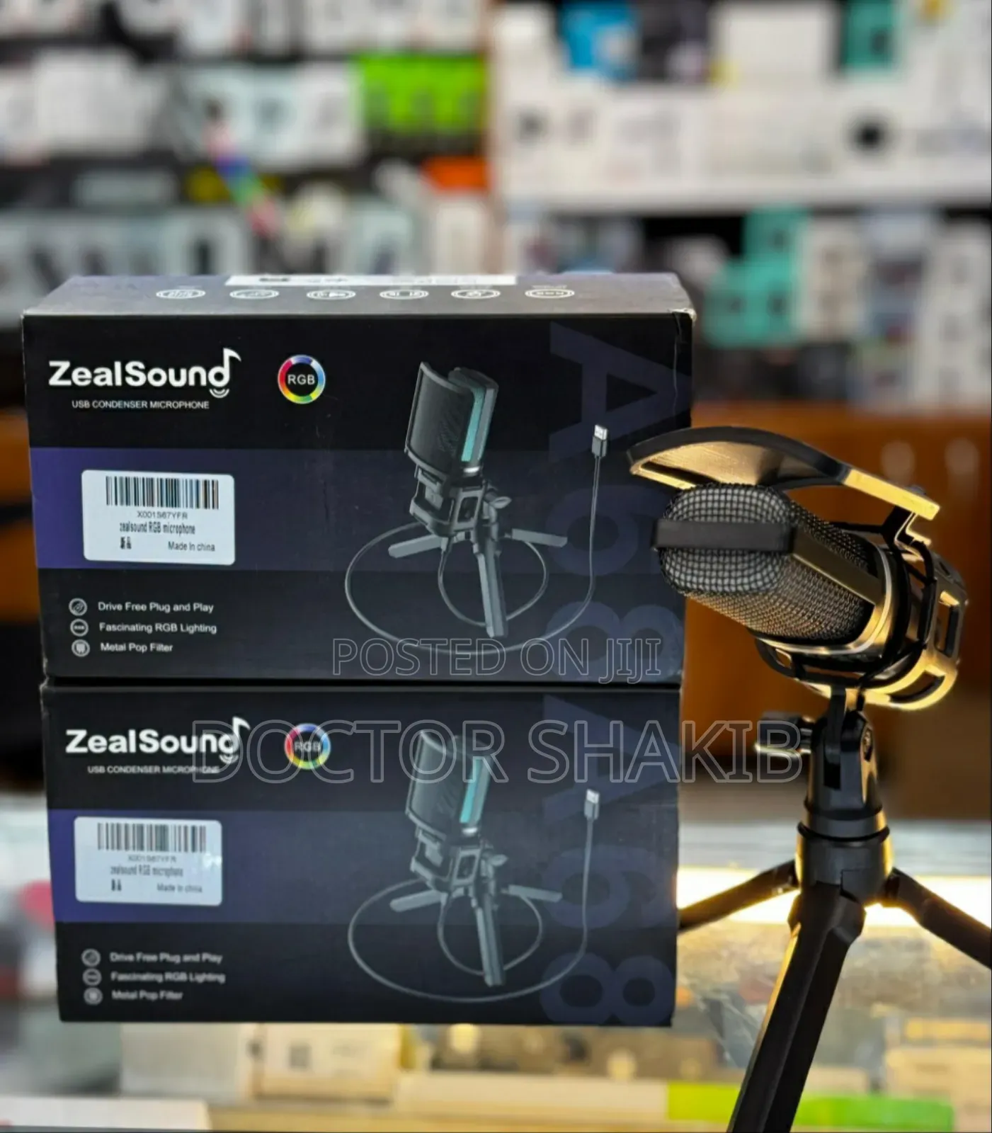 Original Zeal Sound USB Condenser Microphone