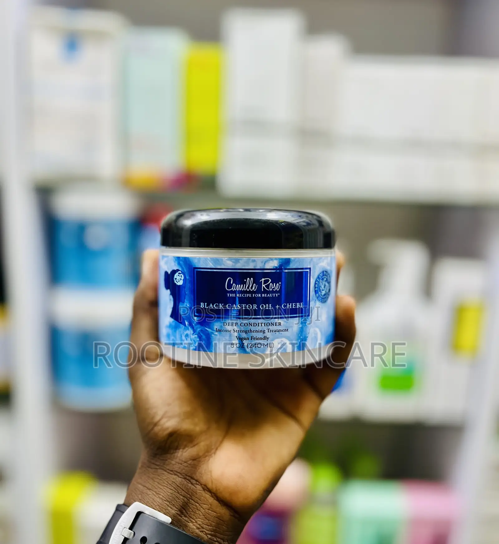 Camille Rose Black Castor + Chebe Intense Deep Conditioner