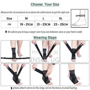 Adjustable Compression Ankle Support