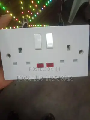 Electronic Switch With Socket Double