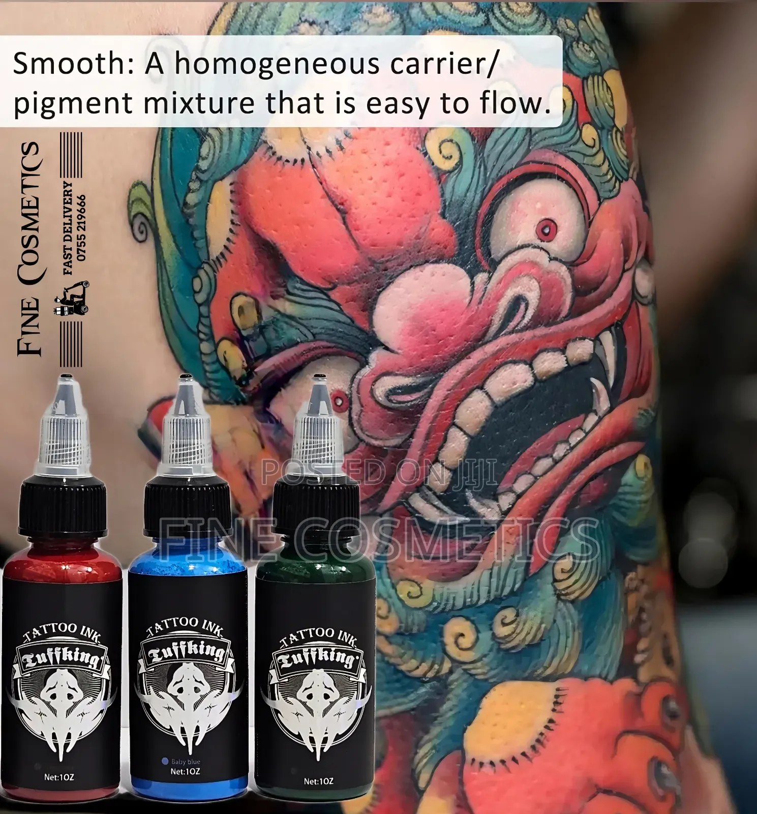 AUTHENTIC TATTOO INK | USA Formulated Super Pigment |1bottle