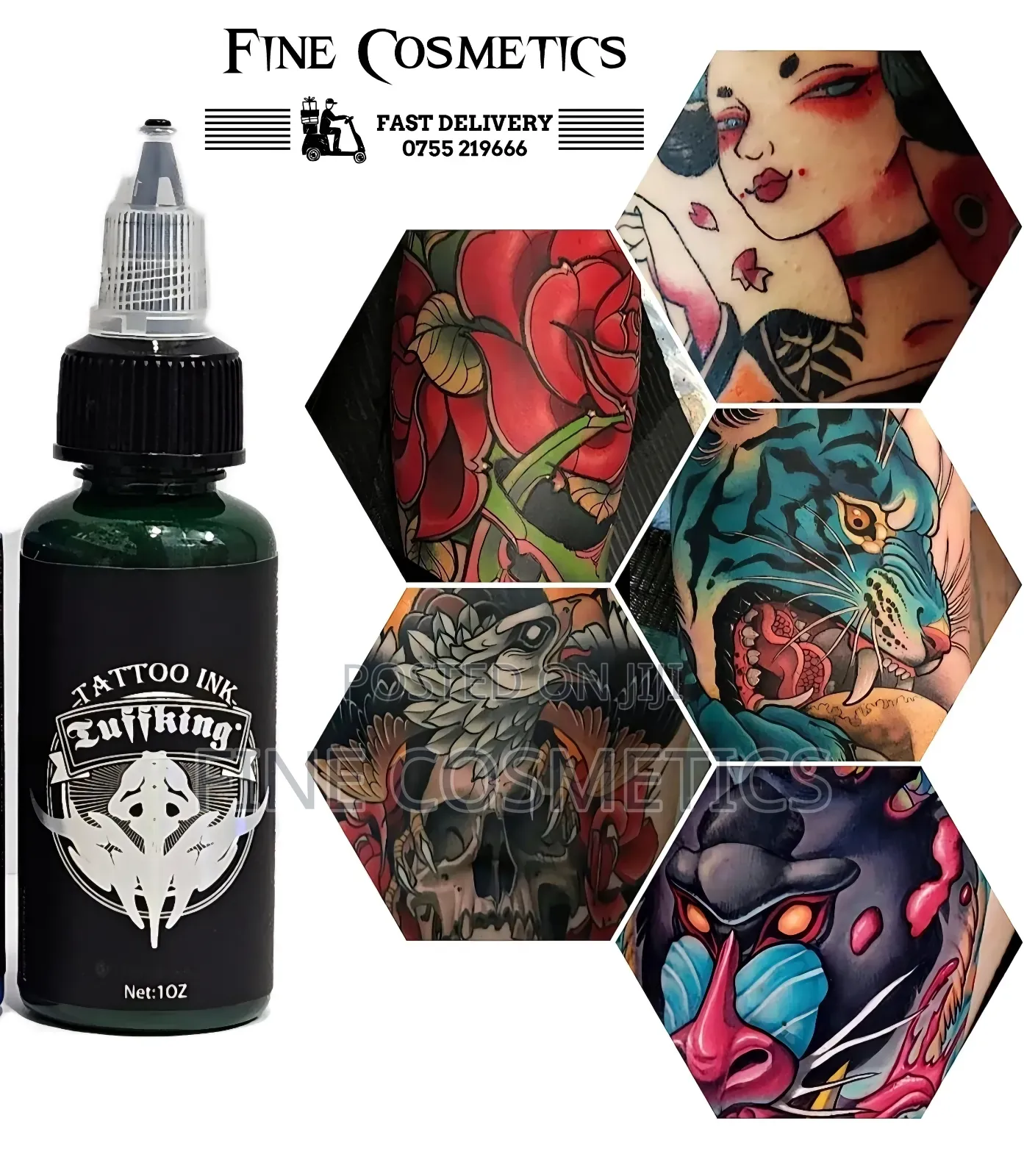 AUTHENTIC TATTOO INK | USA Formulated Super Pigment |1bottle