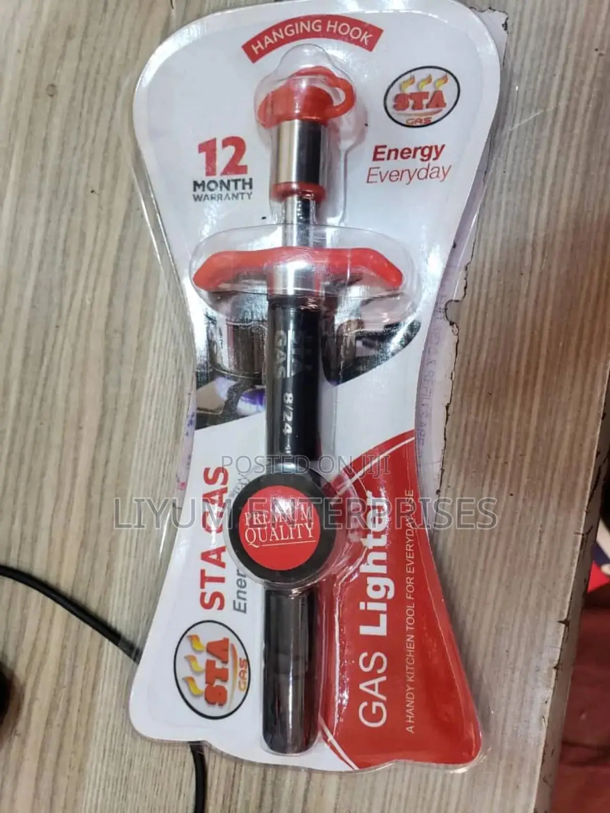 Gas Lighter(Non-Refillable/Buy Once and Use Forever)