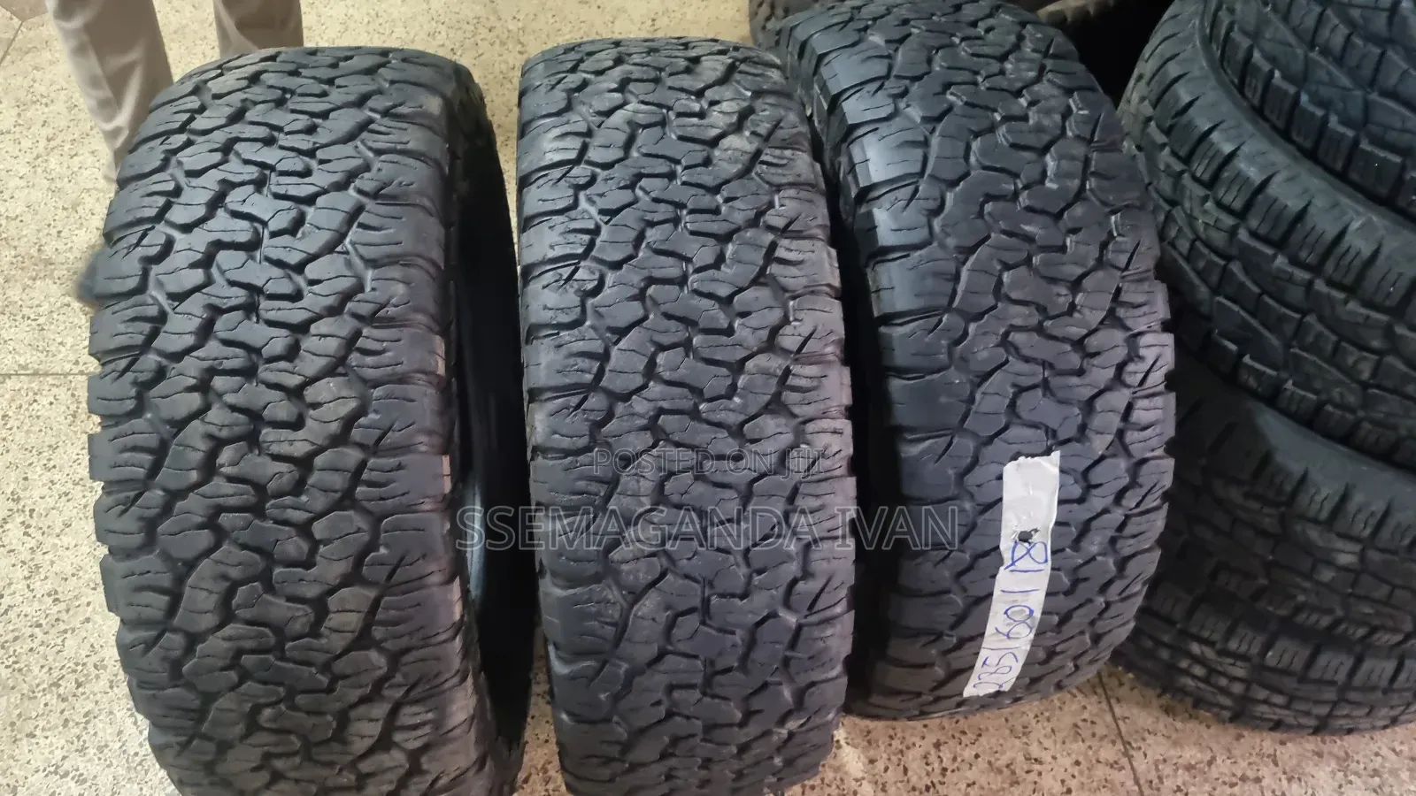 285/65r18 Bf Goodrich All Terrian Foreign Used