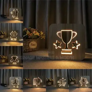Award Trophy Table Lamp