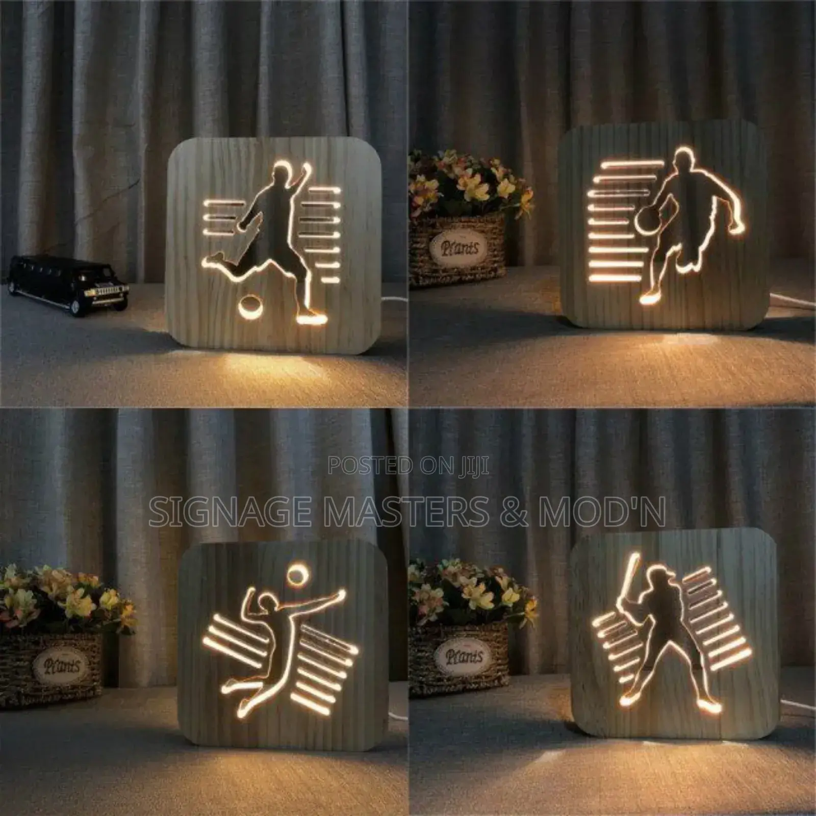 Award Trophy Table Lamp