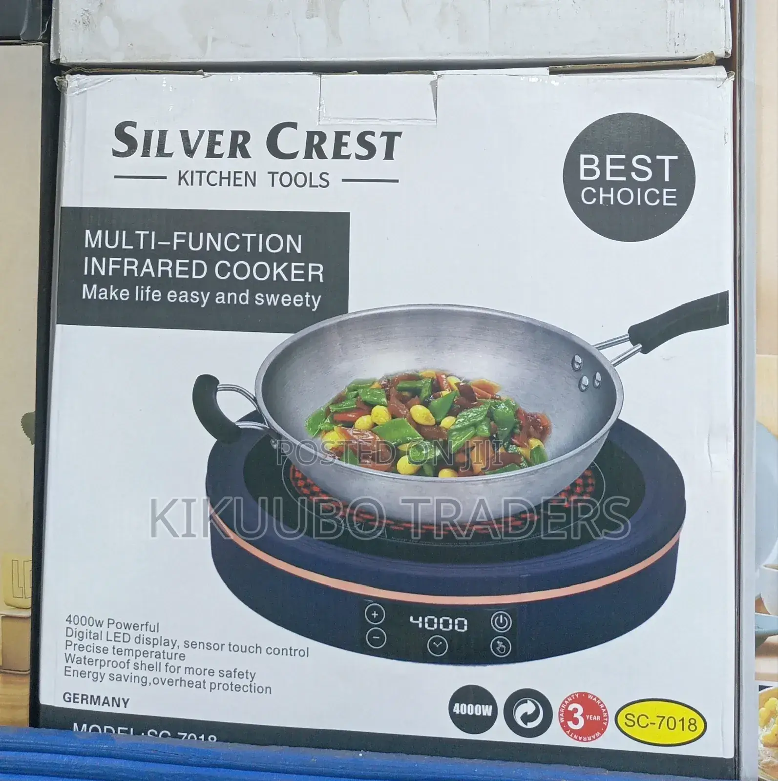 Silver Crest Infrared Cooker
