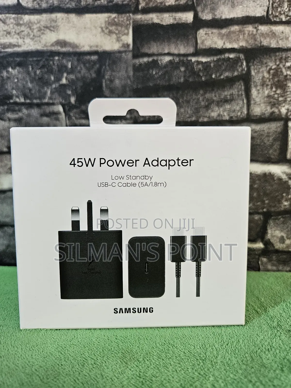 Samsung 45W Low Standby 3 Pin Charger