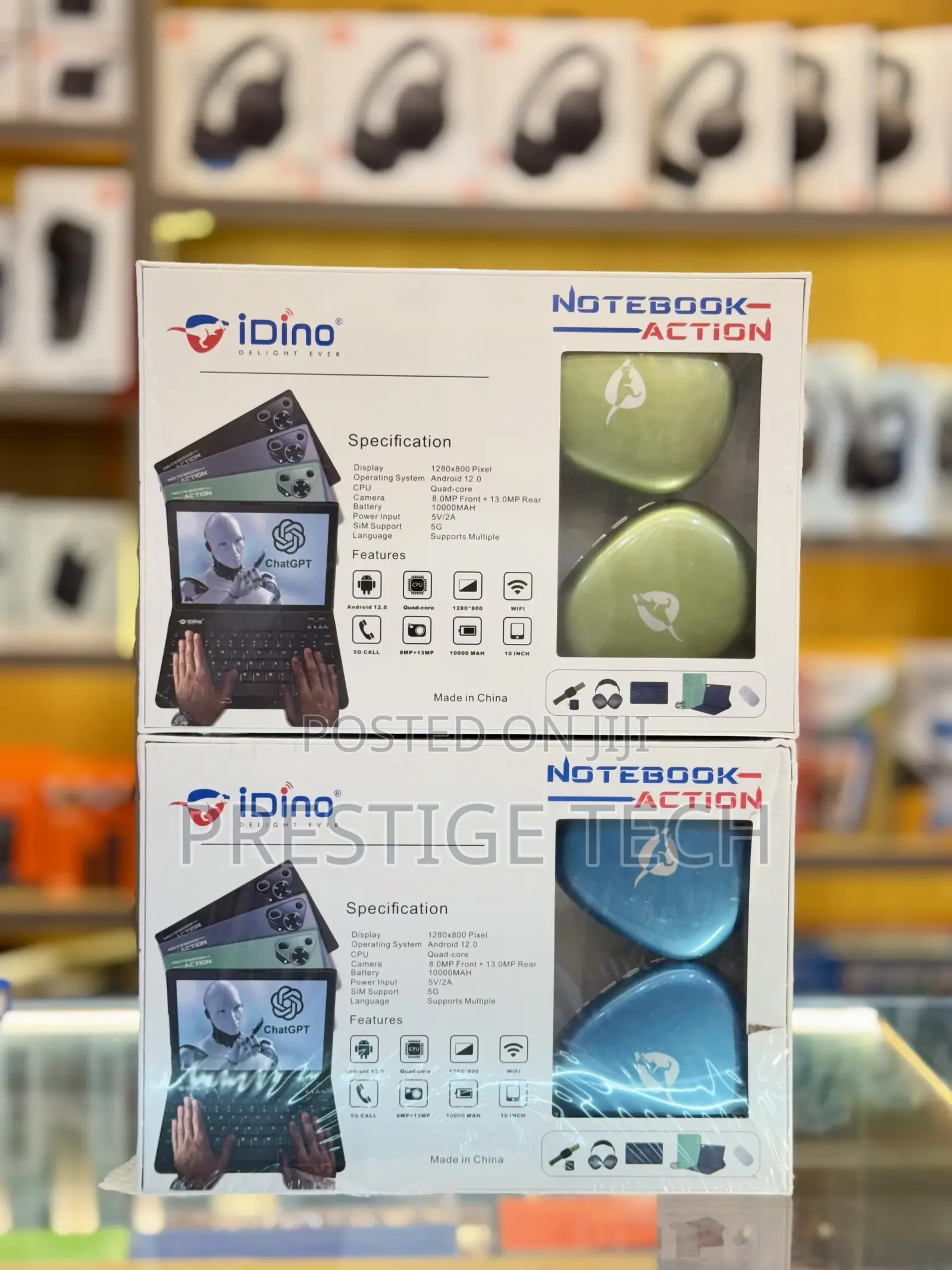 New Idino Notebook 10 512 GB Black