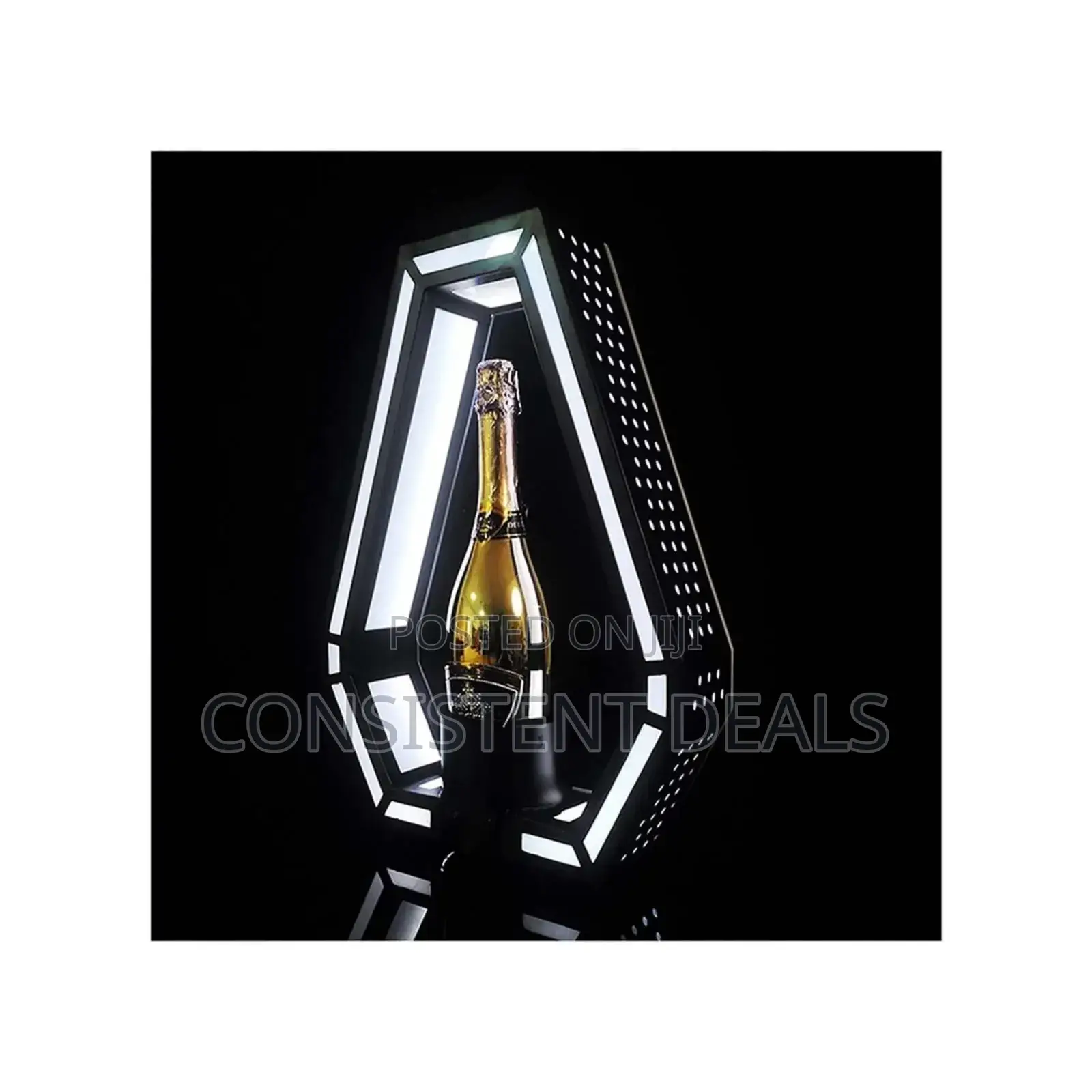 Led Lighted Liquor Bottle Display Shelf