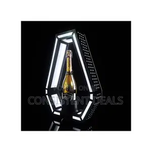 Led Lighted Liquor Bottle Display Shelf