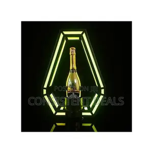 Led Lighted Liquor Bottle Display Shelf