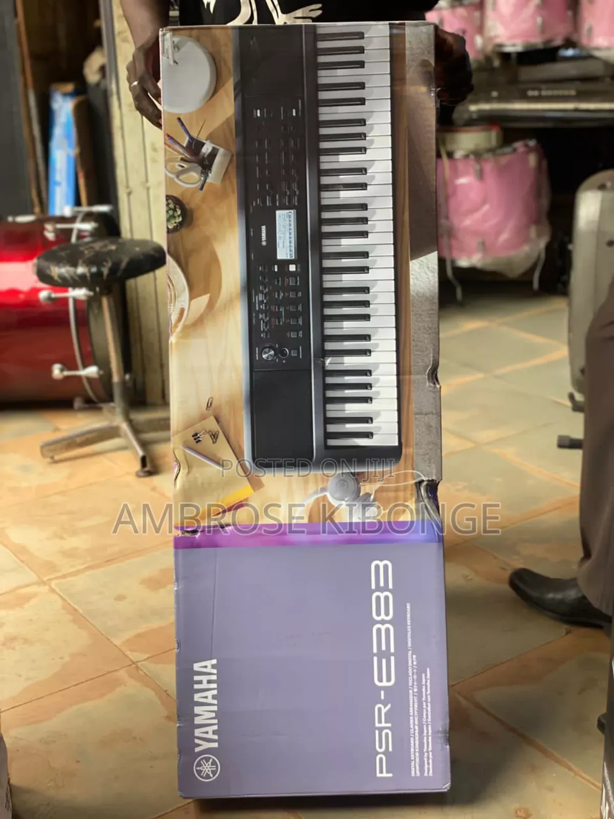 Original Yamaha PSR E383 in-Buit Functions Piano Keyboards