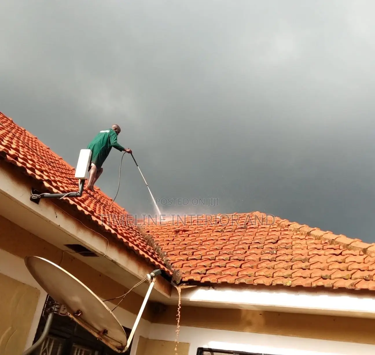 Roof and Carpet Deep Cleaning