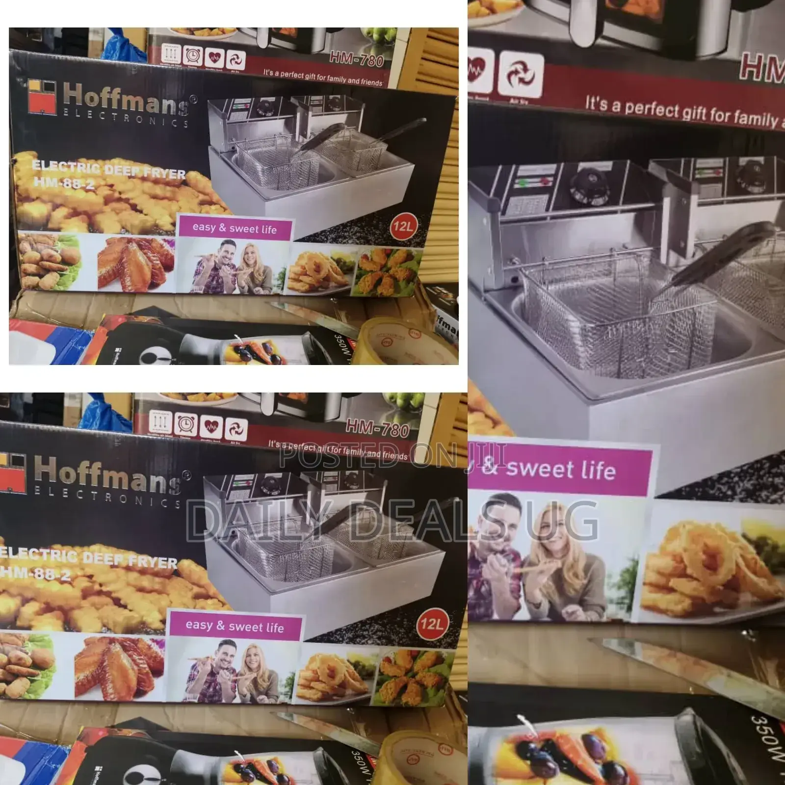 12L Commercial Double Deep Fryer