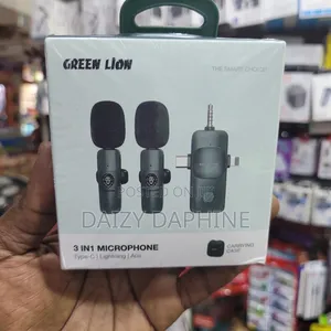 Green Lion Mini Wireless Microphone/3 in 10