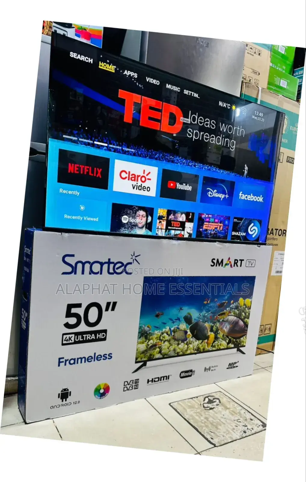 Smartec 50” Smart Uhd TV