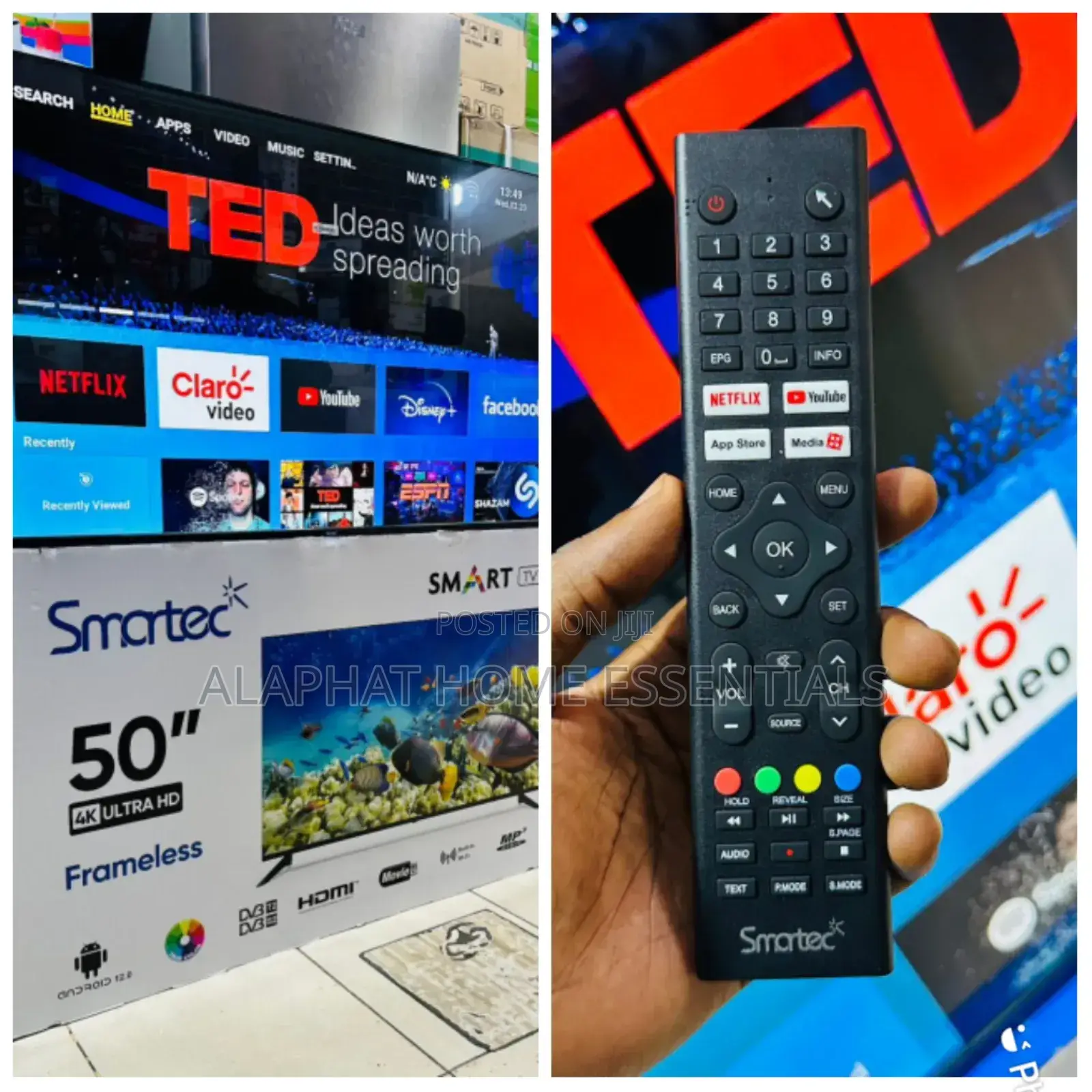 Smartec 50” Smart Uhd TV